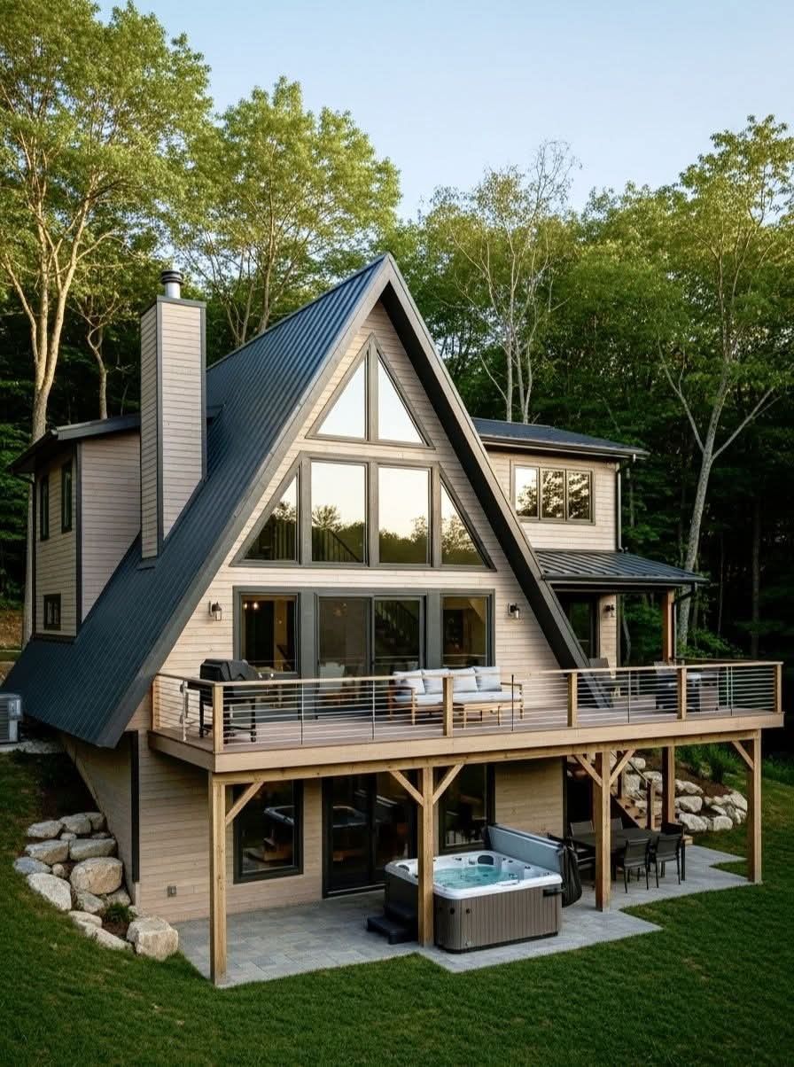 3 BHK A-Frame
