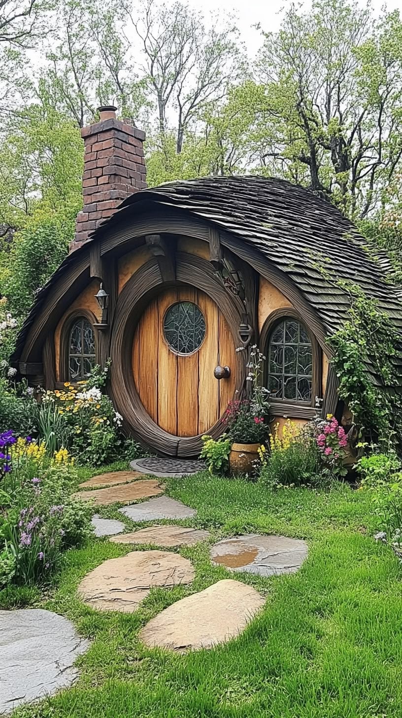 Eco friendly Hobbit Home