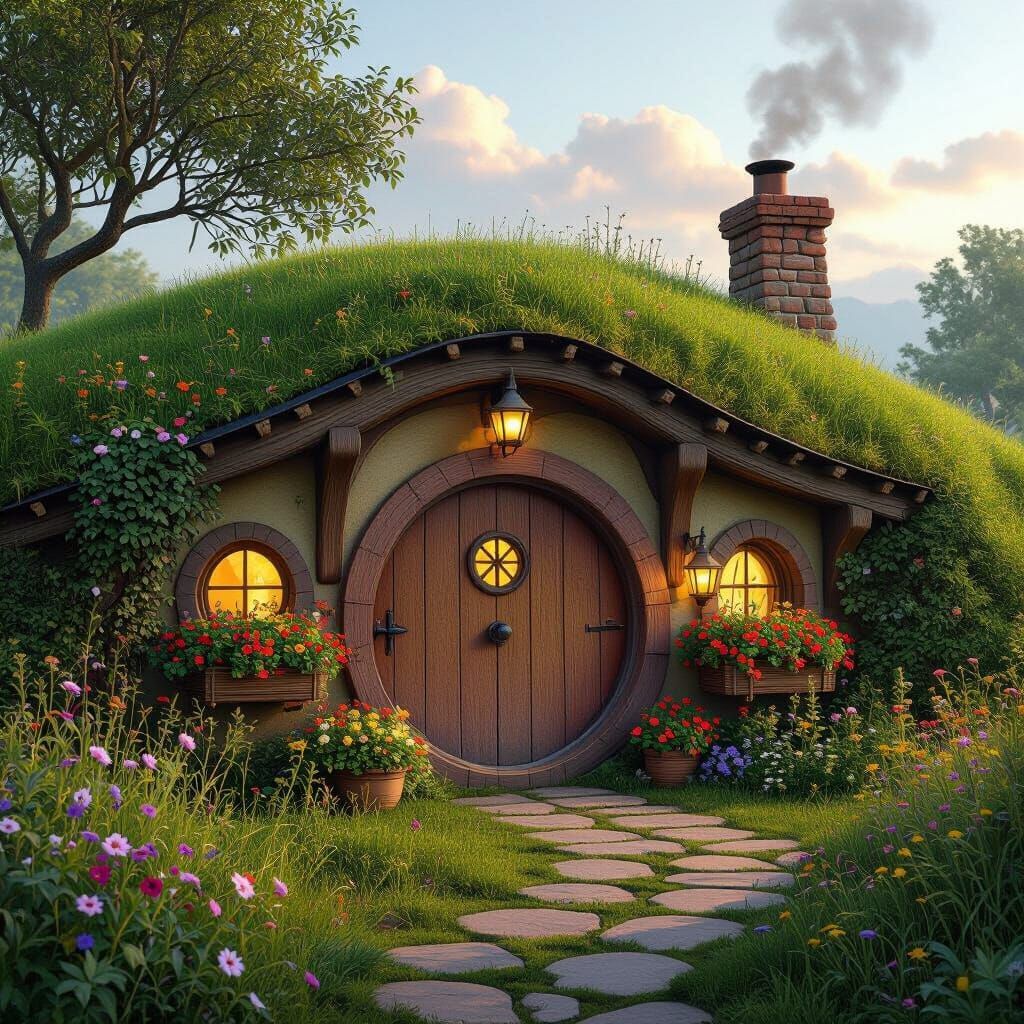 Hobbit House exterior Nagpur