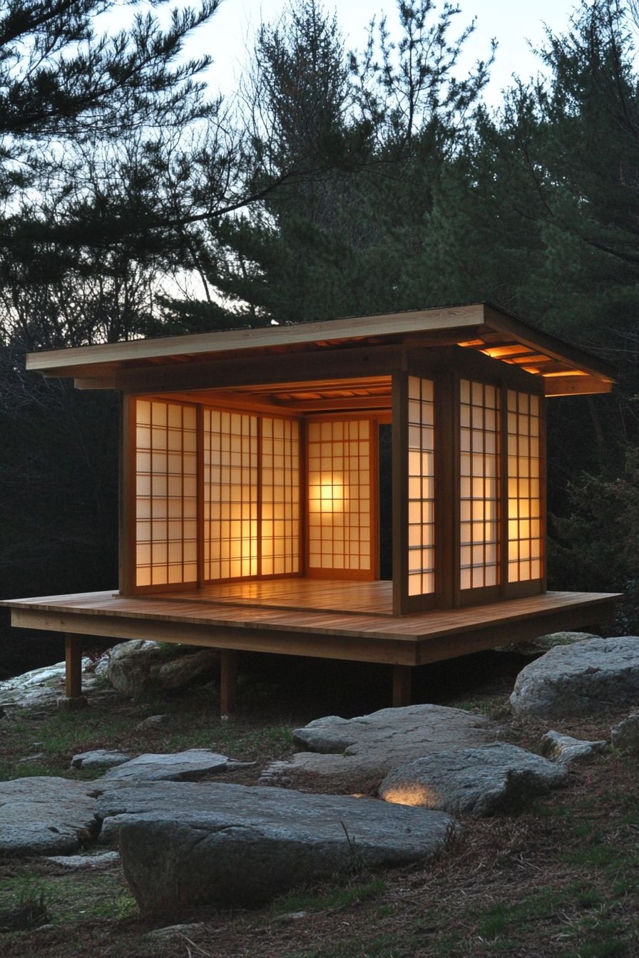 Small Meditation Hut Sanctuary